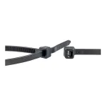 WKK Must UV-stabiliseeritud kaabliside 370x4,8mm 100 tk