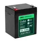 Greencell AGM VRLA 12V 4.5Ah hooldusvaba aku kassaregistritele, m&auml;nguasjadele, kaameratele (90x70x106mm)