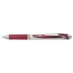 Pentel Energel BL77 T&auml;itesulepastakas - Burgundia Tint - 0,7 mm - H&otilde;bedane Klamber - &Uuml;mmargune Kere