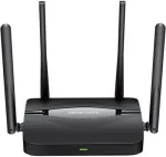 Lauapealne ruuter MERCUSYS MR25BE EasyMesh Wi‑Fi 7 kaheribaline 2,4/5 GHz, 3600 Mbps, 3&times; Gigabit LAN, 4 v&auml;list antenni