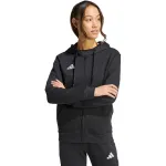 adidas Entrada 26 t&auml;ispika t&otilde;mblukuga naiste dressipluus, must, S