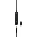 EPOS ADAPT 165 USB-C II peakomplekt, juhtmega, peav&otilde;ruga, kontori/k&otilde;nekeskuse jaoks, USB Type-C, must