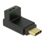 Kaabli soovahetaja DeLOCK 65914 USB USB-C isane emasele Must