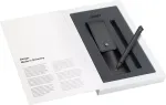 LAMY swift Rollerball Pen Gift Set Matte Black with Leather Case 1238758