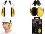 3M PELTOR Optime I H510P3E kiivrikinnitused k&otilde;rvaklapid, kollane H510P3E-1