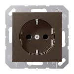 JUNG A 1520 KI MO Pruun Schuko Pistikupesa CEE 7/3 16A 250V
