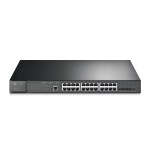 TP-Link JetStream TL-SG3428XMP hallatav L2+ Gigabit Ethernet PoE v&otilde;rgul&uuml;liti, 1U, must