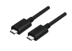 USB-kaabel UNITEK Y-C477BK USB 3.2 Gen 1 1m USB C Must
