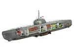 Allveelaeva mudel Revell U-Boot Typ XXI U 2540 &Interieur