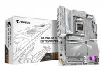 GIGABYTE X870 AORUS ELITE WIFI7 ICE emaplaat &ndash; toetab AMD Ryzen 9000 protsessoreid, 16+2+2 faasi digitaalne VRM, kuni 8200MHz DDR5 (OC), 3xPCIe 5.0 + 1xPCIe 4.0, Wi-Fi 7, 2.5GbE LAN, USB 4