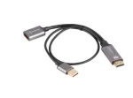 Adapter HDMI(M)-DisplayPort(F) 4K 20 AD-HD-DP-0
