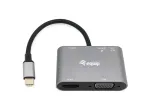 Equip USB-C 5 in 1 mitmefunktsiooniline adapter