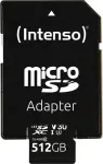 MicroSDXC-kaart Intenso 512GB UHS-I Class 10 3433493