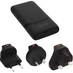 USB toiteadapter laadija InLine 31519B kahe USB-C 65W toiteadapter kahe USB-C pordiga