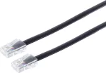 S/CONN-kaabel 6m RJ45 Must L&auml;bipaistev ShiverPeaks