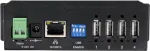 Exsys Ethernet GLAN 1x kuni 4x USB2.0 4-pordiline seadmeserver, sisaldab toiteallikat 15KV - kaabli-/adapterikomplekt - digitaal-/andmeside