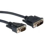 ROLINE DVI-VGA-kaabel, DVI (12+5) ST - HD15 ST 5,0m (11.04.5450)
