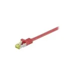 Wentronic Goobay Cat.7 toorkiuduga paigalduskaabel, S/FTP (PiMP), punane, 25 m &ndash; LSZH halogeenivaba, vask, RJ45 pistik (91670)