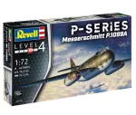 Plastikust lennukimudel REVELL Messerschmitt P.1099A-P-SER m&otilde;&otilde;tkavas 1/72