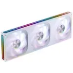 Korpuse ventilaatorite komplekt Jonsbo ZA-420W &mdash; 3&times;140 mm PWM ARGB, valge
