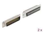 D-Sub HD 50 pin male metal solder version 2 pieces DeLOCK 66705