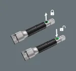 Wera 8796 SA Zyklop painduv pikk pikendus, 1/4 in