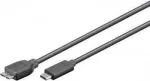 Wentronic Goobay USB 3.0 SuperSpeed kaabel > USB-C&trade;, 1 m - USB 3.0 mikro-pistik (t&uuml;&uuml;p B) > USB-C pistik (67996)