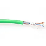 CAT5E F/UTP LSZH keeruline paigalduskaabel ACT FP770H roheline 100m