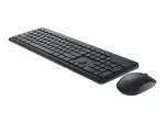 DELL klaviatuur ja hiir - KM3322W - ukraina (QWERTY), t&auml;issuuruses (100%), juhtmevaba, RF-juhtmevaba, QWERTY, must, hiir kaasas