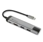 Verbatim 49141 s&uuml;learvuti dokk / pordireplikaator USB 3.2 Gen 1 (3.1 Gen 1) USB-C Must, H&otilde;bedane