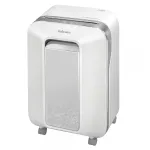 Fellowes Powershred LX201 mikroviilutuspaberihuntur valge, mikroviilutus, 23 cm, 2 x 12 mm, 22 L, puutetundlik, 4 ratast
