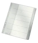 Leitz 12610085 vaheleht Numbriline vaheleht Pol&uuml;prop&uuml;leen (PP) Hall
