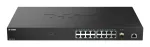 D-Link 18-pordine 2,5G mitme gigabitine nutikas hallatav kommutaator 2 x 10G SFP+ pordiga
