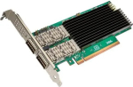 V&otilde;rguadapter INTEL E830-CQDA2 PCIe 5.0 x8, kahe 10Gb / 100Gb Etherneti pordiga