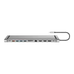 USB3.2 dokkimisjaam USB-C, 12 porti, PD