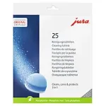 JURA 3-faasilised puhastustabletid (25 tk)