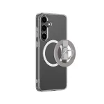 AMAZINGTHING Minimal Mag Case with Magnetic Ring for Samsung Galaxy S25+ - Transparent
