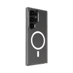 Evelatus Samsung Galaxy S24 Ultra Clear Case with Magnetic Transparent