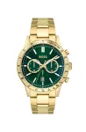 BOSS Watch Man 1513923 (46mm) - Sinine sihverplaat, roostevabast terasest kronograaf
