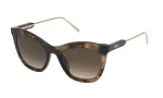 NINA RICCI Naiste p&auml;ikeseprillid SNR300520GGU - Brown Havana, Gradient Grey l&auml;&auml;tsed, 52mm