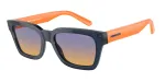 ARNETTE Unisex P&auml;ikeseprillid AN4334-12422H Matt Must Ristk&uuml;likukujulised Polariseeritud 53mm