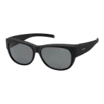 POLAROID ANCILLARIES PLD9004SDL5 Unisex P&auml;ikeseprillid &ndash; Must raam, Hallid polariseeritud l&auml;&auml;tsed, Ruudukujuline