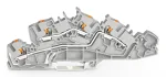 WAGO Paigalduskarp 2205-7642 Klemmliist nupuga 4 mm&sup2; Hall