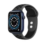 Crong Duo Sport - Rihm Apple Watch 42/44/45/49 mm (Hall/Must)