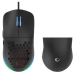 Rampage BLINK Wired USB Gaming Mouse, 12800 DPI, RGB, Optical Sensor, Black