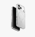 UNIQ Clario &uuml;mbris iPhone 17 Pro Maxile, MagClick laadimine, l&auml;bipaistev