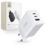 TECH-PROTECT C65W 3-Port Network Charger PD 65W / QC3.0 White