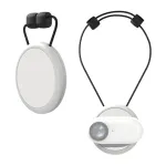 Puluz PU889W Magnetiline kinnitus Insta360 GO 3 / GO 3S jaoks (valge) - turvaline action-kaamera kinnitus