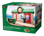 Model Railway Record & Play Station by Ravensburger &ndash; BRIO, 3 osa, AA patarei, must/roheline/punane