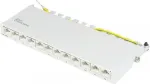 GoodConnections Alcasa GC-N0120 Cat.6a varjestatud keystone-moodul, RJ45 t&ouml;&ouml;riistavaba IDC, 10GBase-T, hall, tsinkkorpus